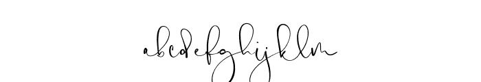 HolyTypeRegular Font LOWERCASE