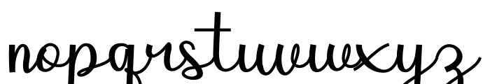 Holydate Font LOWERCASE