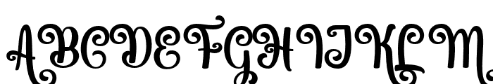 Holymast-Regular Font UPPERCASE