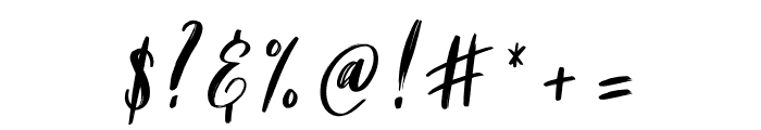 Holyson-Regular Font OTHER CHARS