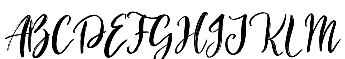 Holyson-Regular Font UPPERCASE