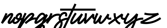Holysta Font LOWERCASE