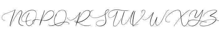Holystails Font UPPERCASE
