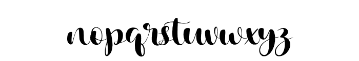 Holytide Font LOWERCASE