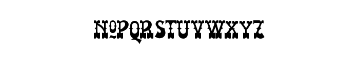 Holywest-Regular Font LOWERCASE