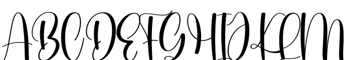 Holywood Font UPPERCASE