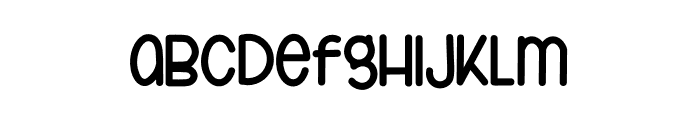 Homage Christmas Font LOWERCASE