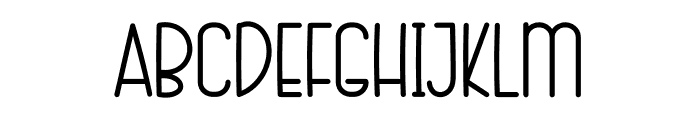 Home Charm Font LOWERCASE