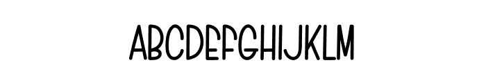 Home Kitcheb Font UPPERCASE