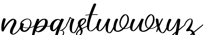 Home Stay Font LOWERCASE