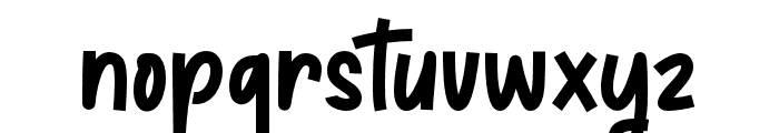 HomeStay-Regular Font LOWERCASE