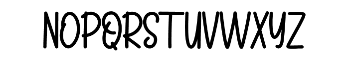 Homebook Font LOWERCASE