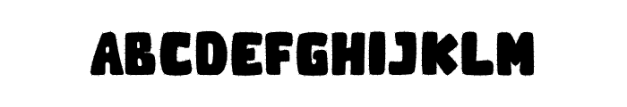 HomebrewPatch-Regular Font LOWERCASE