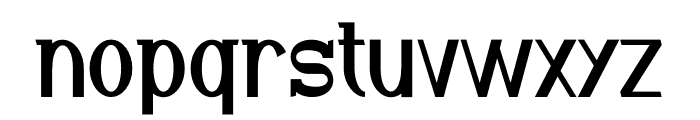 Homestag Font LOWERCASE