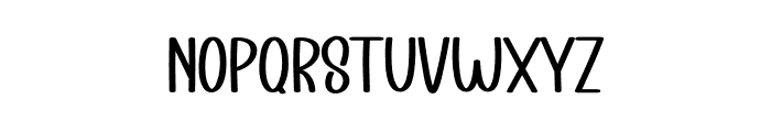 Homestay Vacation Font UPPERCASE