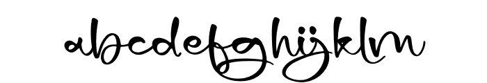 Homyllen Font LOWERCASE