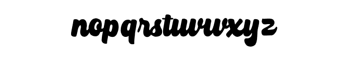 Hondesia Font LOWERCASE