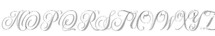 Hondurhas Engraved Full Font UPPERCASE