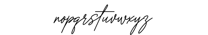 Honestine Signature Font LOWERCASE