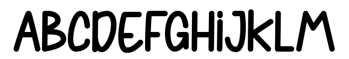 Honey Aling Font LOWERCASE