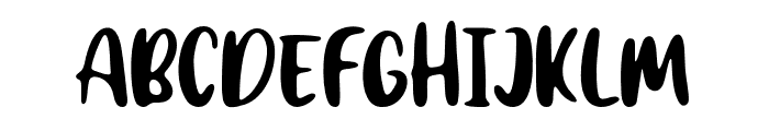 Honey Bliss Regular Font UPPERCASE
