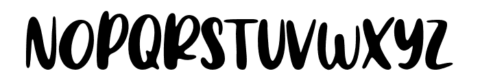 Honey Bliss Regular Font UPPERCASE