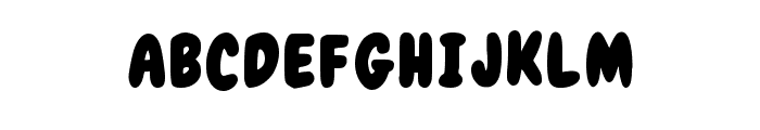 Honey Bubbles Regular Font UPPERCASE