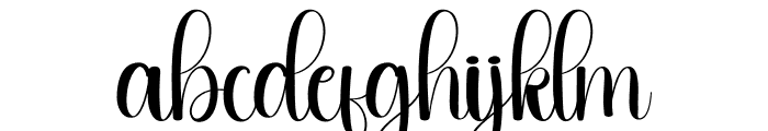 Honey Easter Font LOWERCASE