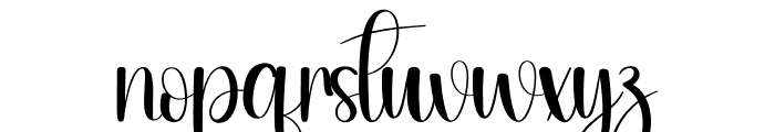 Honey Easter Font LOWERCASE