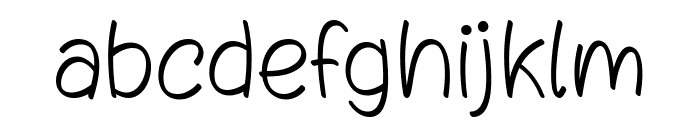 Honey Ginger Font LOWERCASE