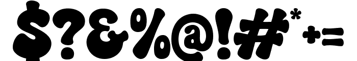 Honey Glaze Regular Font OTHER CHARS