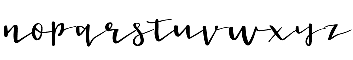 Honey Lily Font LOWERCASE