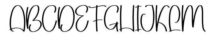 Honey Mama Font UPPERCASE