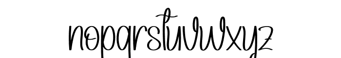 Honey Mama Font LOWERCASE