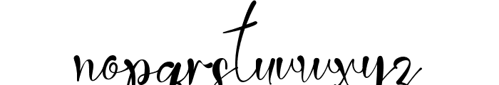 Honey Spring Font LOWERCASE