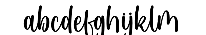 Honey Wild Font LOWERCASE