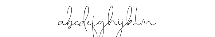 HoneyBunney Script Font LOWERCASE