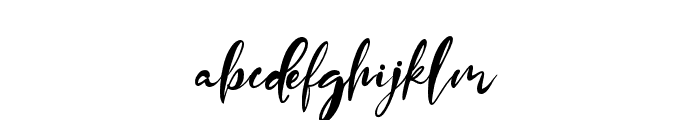 HoneyButterfly Font LOWERCASE