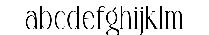 HoneyPromise-Regular Font LOWERCASE