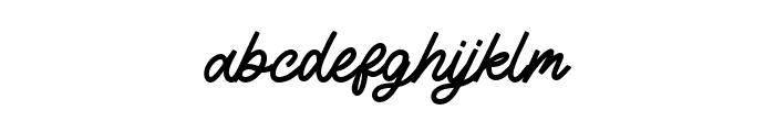 HoneyRain Font LOWERCASE