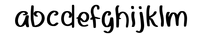 Honeybi Regular Font LOWERCASE