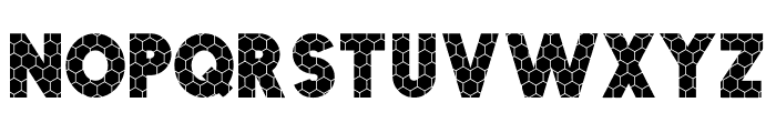 Honeycomb Font LOWERCASE