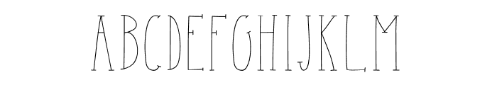 Honeydew-Light Font UPPERCASE