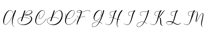 Honeylove Font UPPERCASE