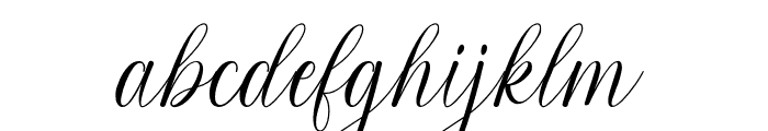 Honeylove Font LOWERCASE