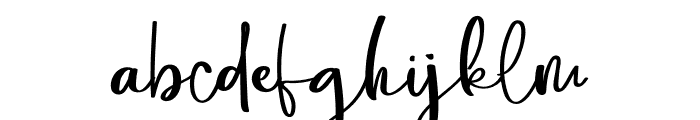 Honeymoon Signature Font LOWERCASE