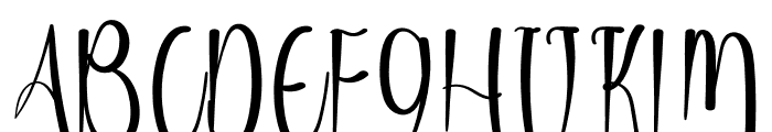 Honly Font UPPERCASE