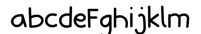 Hoof Font LOWERCASE