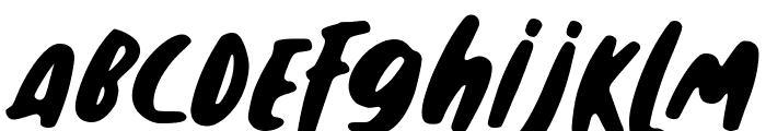 Hoomina Italic Font LOWERCASE