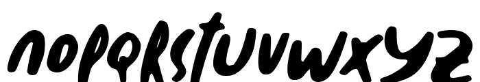 Hoomina Italic Font LOWERCASE